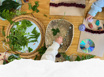 The Magic of Twigs, Stones and Leaves: using natural materials in your child's play